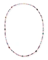 SPLENDID COMPANY LONG PINK SPINEL MIXED-STONE NECKLACE, 36"L,PROD224160977