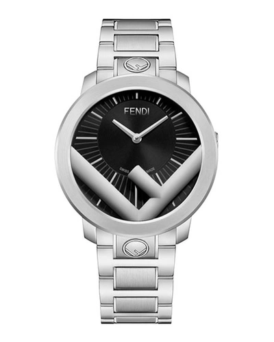 Fendi Run Away Bracelet Watch, 41mm In Stainless Steel