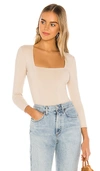 FREE PEOPLE TRUTH OR SQUARE BODYSUIT,FREE-WS2474