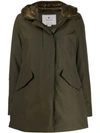 WOOLRICH HOODED PADDED JACKET