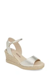 AMALFI BY RANGONI LEONARDO ESPADRILLE WEDGE SANDAL,LEONARDO