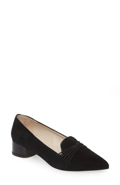 Amalfi By Rangoni Alvaro Loafer In Black Suede