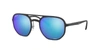 Ray Ban Rb4321ch Chromance Acetate Hexagonal-frame Sunglasses In Blue Mirror Chromance Polarized