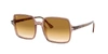 Ray Ban Ray-ban Ray-ban Square Ii Rb1973 128151 In Brown Gradient