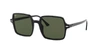 Ray Ban Rb1973 53mm Square Sunglasses In Green