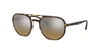 Ray Ban Rb4321ch Chromance Sunglasses Tortoise Frame Brown Lenses Polarized 53-21 In Brown Gradient Mirror