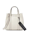 Marc Jacobs Women's The Tag Leather Tote In Porcelain