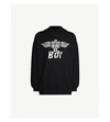 BOY LONDON LOGO-PRINT COTTON-JERSEY HOODY