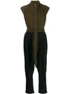 LOEWE SLEEVELESS BELTED JUMPSUIT