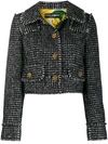 DOLCE & GABBANA SPENCER HOUNDSTOOTH BLAZER