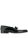 LOEWE TWO-TONE PENNY LOAFERS