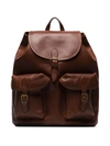 POLO RALPH LAUREN HERITAGE LEATHER BACKPACK