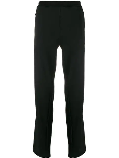 Corneliani Mens Navy Straight Stretch-cotton Trousers 32 In Black
