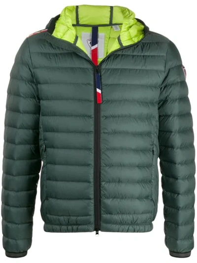 Rossignol Padded Hooded Jacket In 698 Forest