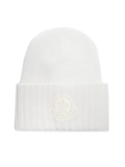 Moncler Hat In Bianco