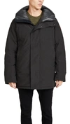 CANADA GOOSE SANFORD PARKA BLACK,CANAD30368