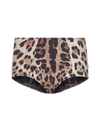 DOLCE & GABBANA LEOPARD PRINT BIKINI CULOTTES,11091256