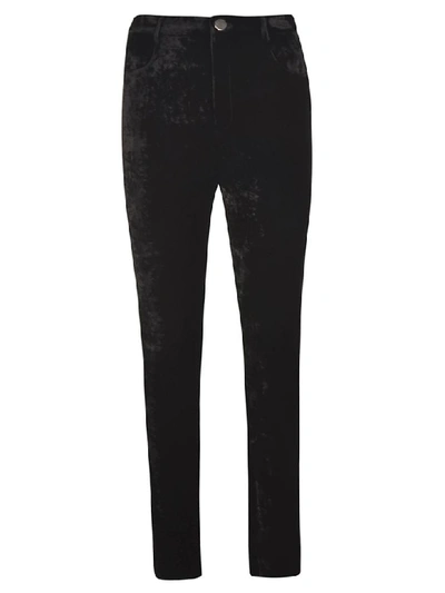 Attico Fitted Leggings In Black