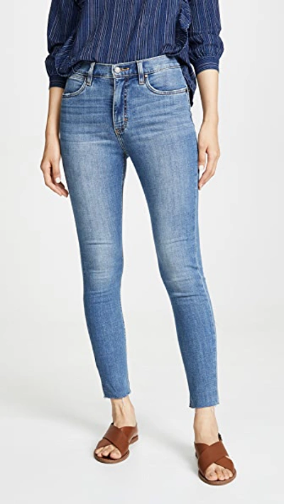 Wrangler High Rise Skinny Jeans In Florent