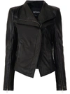 TUFI DUEK LEATHER BIKER JACKET