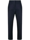 ELEVENTY STUD-DETAILING TAILORED TROUSERS