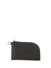 RICK OWENS CONTRAST STITCHED WALLET