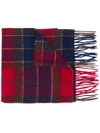 BARBOUR Scarf With Check Motif