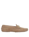 Tod's Loafers In Beige