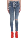 BEN TAVERNITI UNRAVEL PROJECT JEANS IN BLUE DENIM,11091831