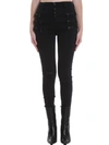 BEN TAVERNITI UNRAVEL PROJECT JEANS IN BLACK DENIM,11091830