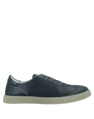 Alberto Guardiani Sneakers In Dark Blue