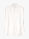 ALEKSANDRE AKHALKATSISHVILI ALEKSANDRE AKHALKATSISHVILI DOUBLE COLLAR BLAZER,AAFW19BZ001WHITE14025371