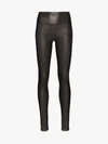 SPANX FAUX LEATHER LEGGINGS,24372437P14400425