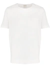 Massimo Alba Panarea Garment-dyed Cotton T-shirt In White
