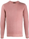 ALTEA LONG-SLEEVE FITTED SWEATER