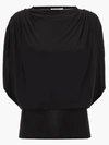 JW ANDERSON DRAPED TOP WITH SHOULDER DRAWSTRING DETAIL,TP14319EPG001614341092
