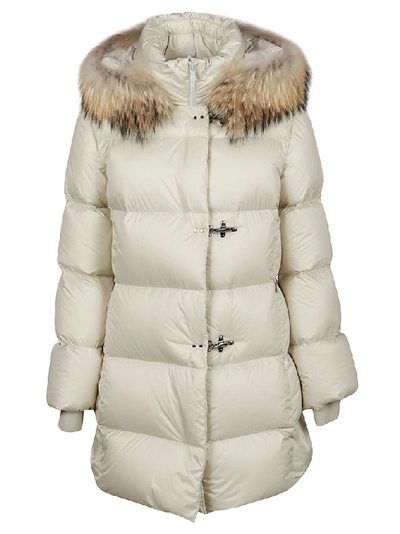 Fay Women's Silver Polyester Down Jacket