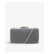 DUNE BOXIEE METAL FRAME CLUTCH BAG