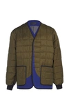 HAIDER ACKERMANN DOUBLE LAYER COTTON-BLEND QUILTED JACKET,728380