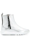 HOGAN INTERACTIVE ANKLE BOOTS