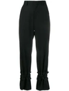 COMME DES GARÇONS RUCHED ANKLE TROUSERS