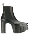 RICK OWENS Larry Grill Kiss ankle boots