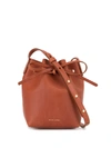 Mansur Gavriel Mini Mini Bucket Bag In Brown