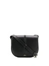 Apc Betty Logo Crossbody Bag In Black