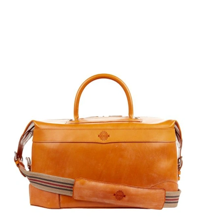 Purdey The 48hr Leather Holdall Bag In Tan