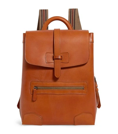 Purdey 12l Leather Backpack