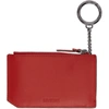 MACKAGE MACKAGE RED CHAC-F CARDHOLDER