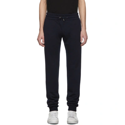 Eidos Navy Wool Sweat Lounge Trousers