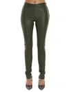 TOM FORD TOM FORD CLASSIC LEATHER SKINNY FIT TROUSERS