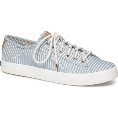 Keds Kickstart Pennant. In Blue Stripe